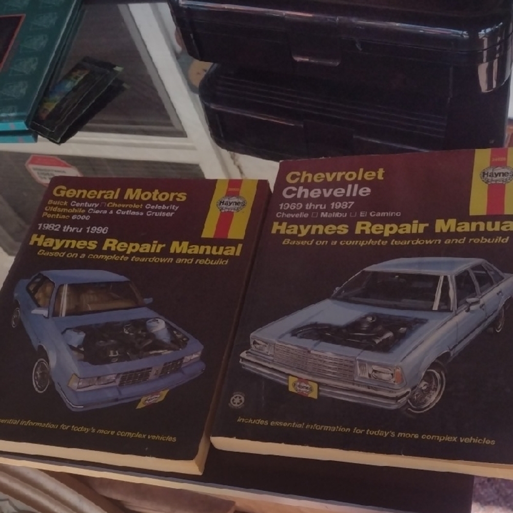 Hanes Repair Manual for Chevrolet Chevelle - Blue Cover